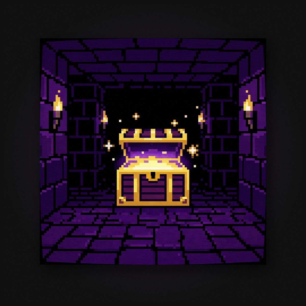 Pixel Dungeon Chest — Artwork