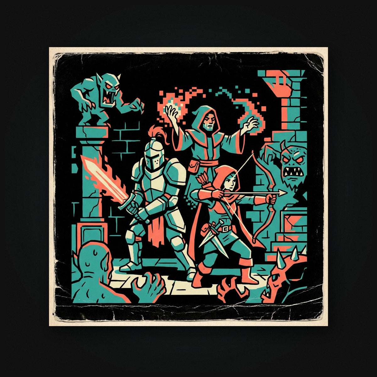 JRPG Party Cover — Artwork
