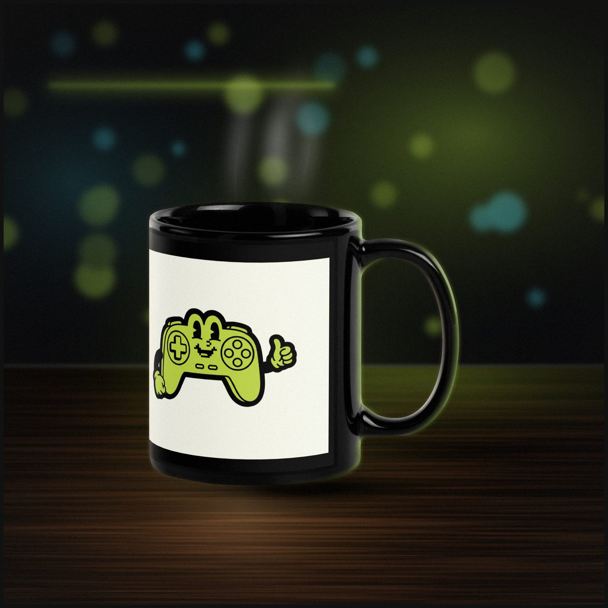 Emote: Controller — Black Glossy — Desk