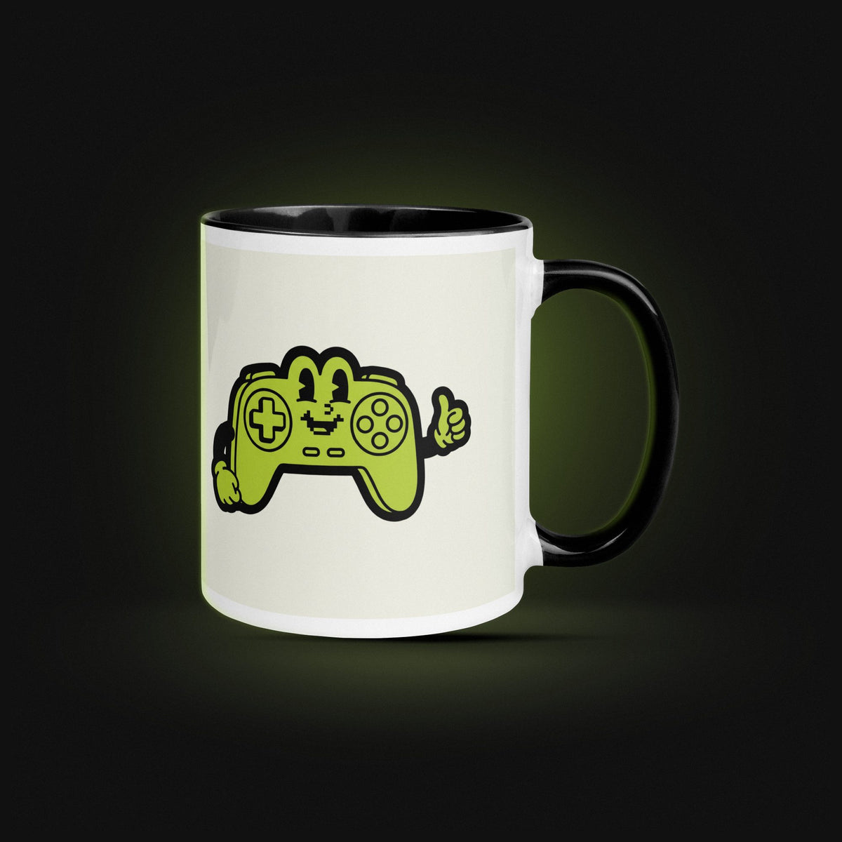 Emote: Controller — White Ceramic — Hero