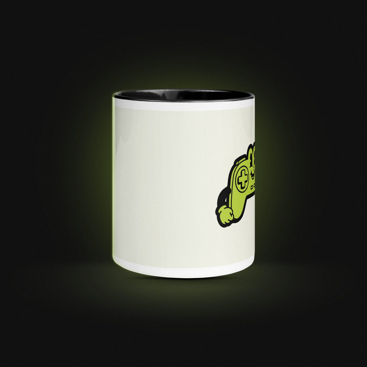 Emote: Controller — White Ceramic — Side