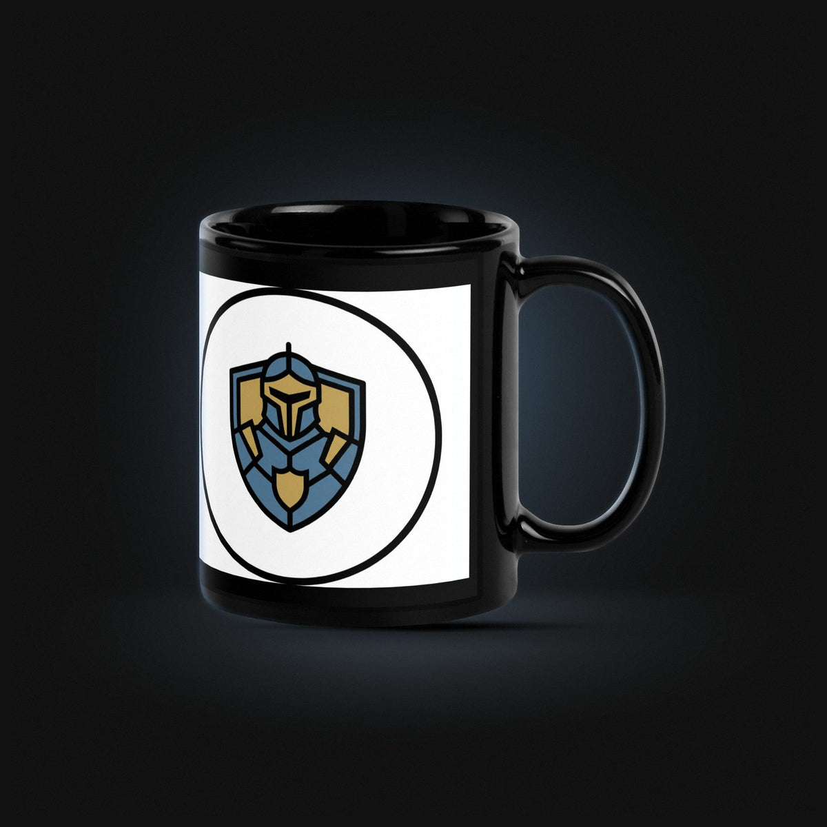 Class: Tank Badge — Black Glossy — Hero