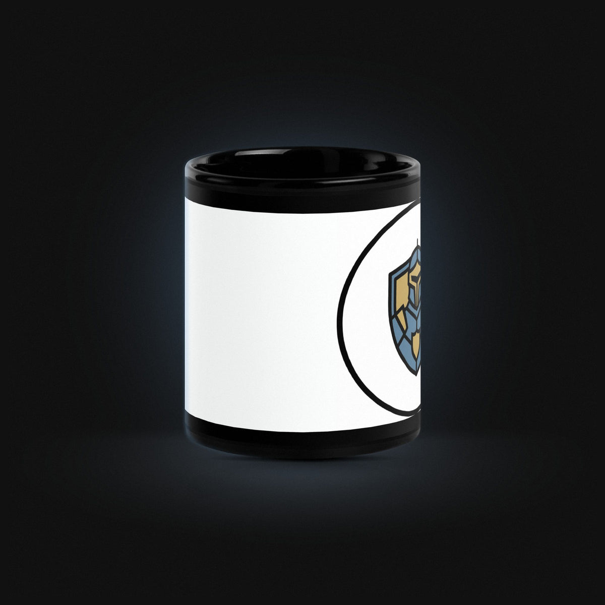 Class: Tank Badge — Black Glossy — Side