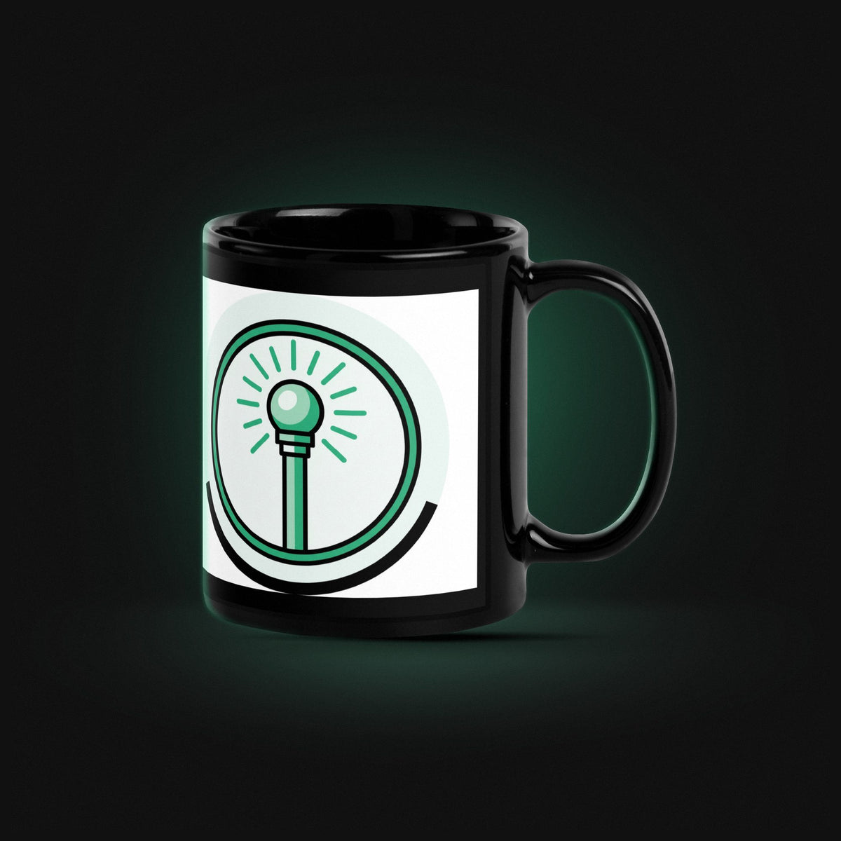 Class: Healer Badge — Black Glossy — Hero