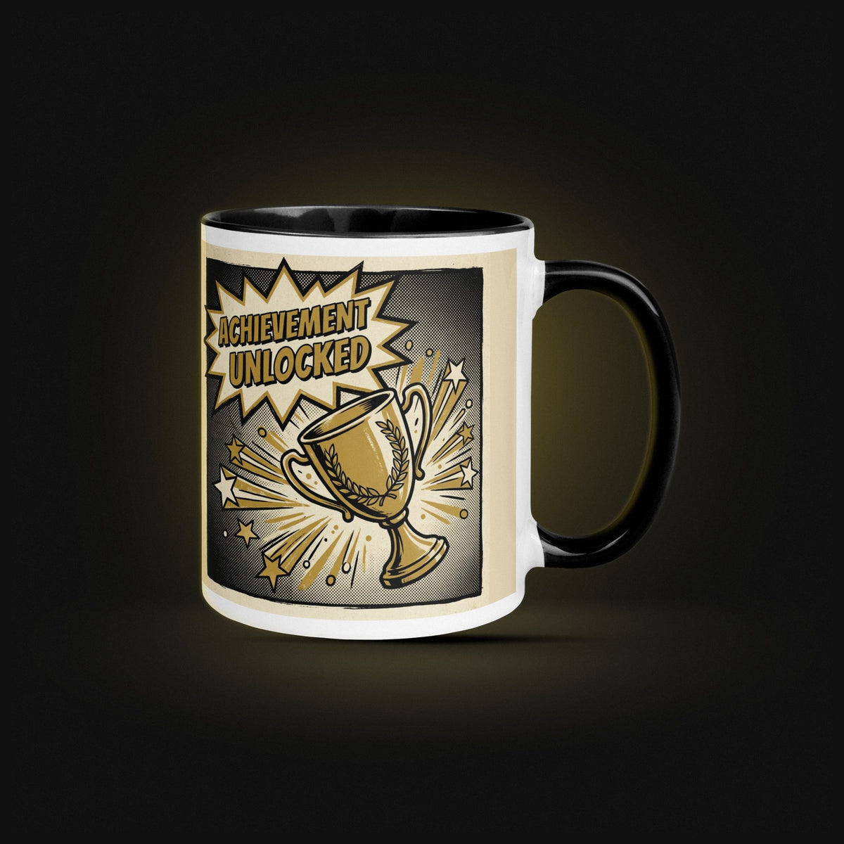 Achievement: Victory — White Ceramic — Hero