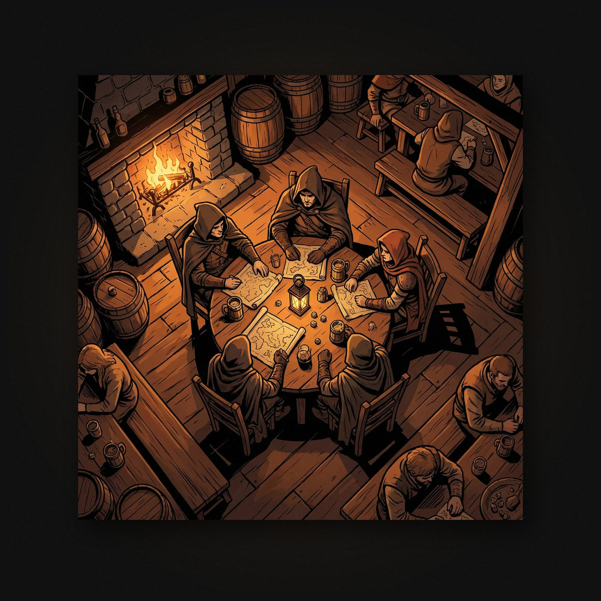 Env: Tavern Scene — Artwork