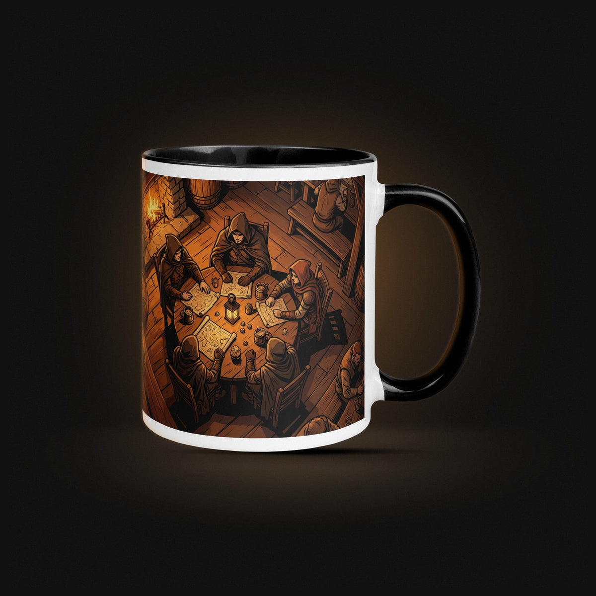 Env: Tavern Scene — White Ceramic — Hero