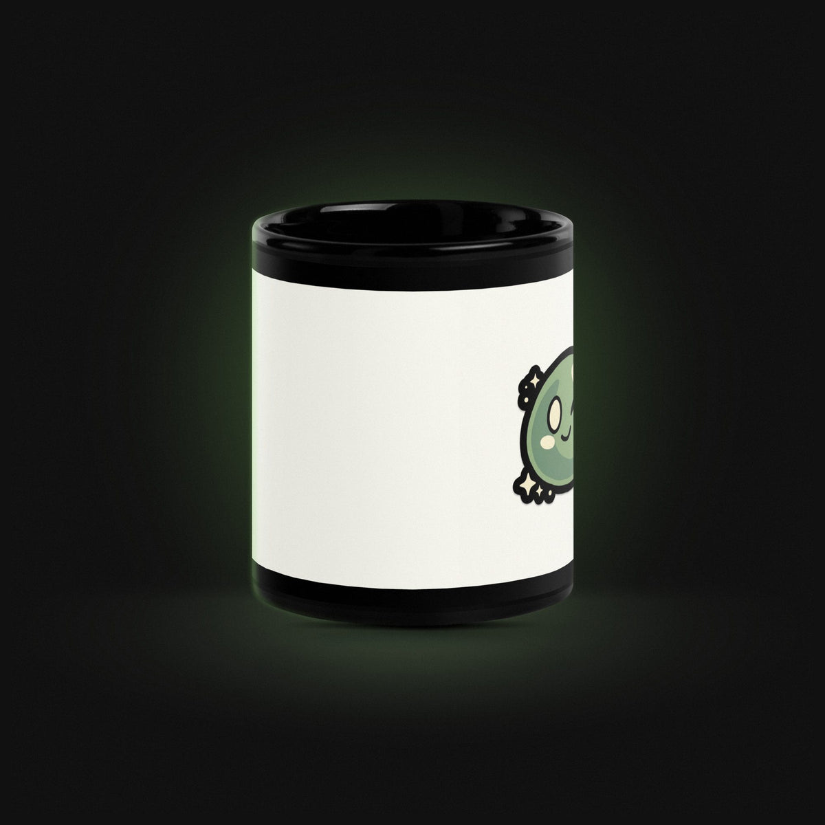 Mascot: Slime — Black Glossy — Side