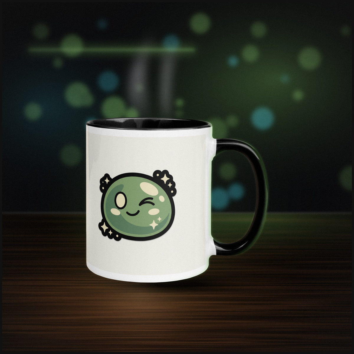 Mascot: Slime — White Ceramic — Desk